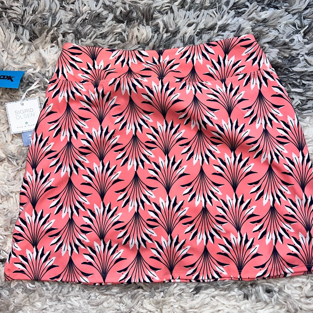 Pink Patterned Skirt - Picture 6 of 7